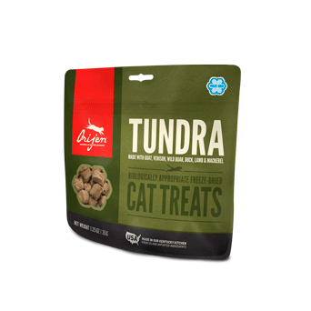 Made with goat, venison, wild boar, duck, lamb & mackerel
